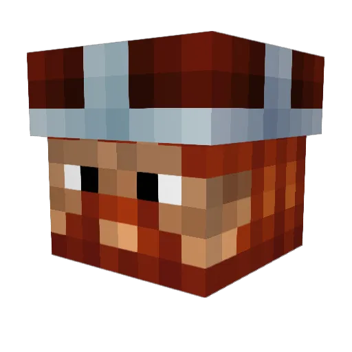 ashman1997 Minecraft avatar head, 3D render