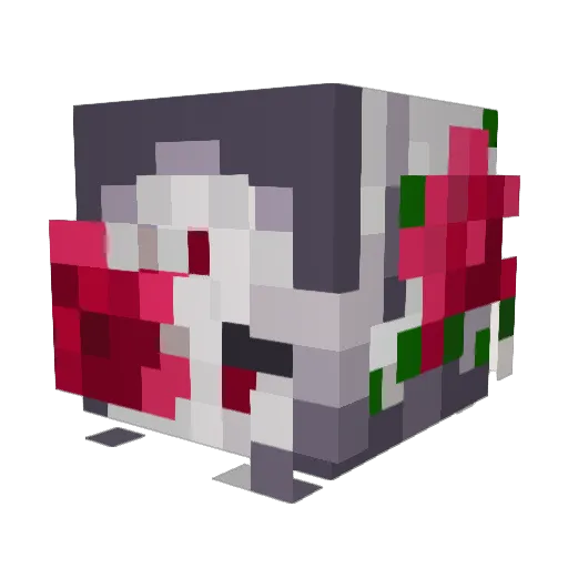 ashnfrogs Minecraft avatar head, 3D render