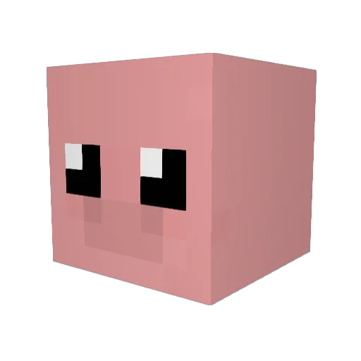 ashton183 Minecraft avatar head, 3D render
