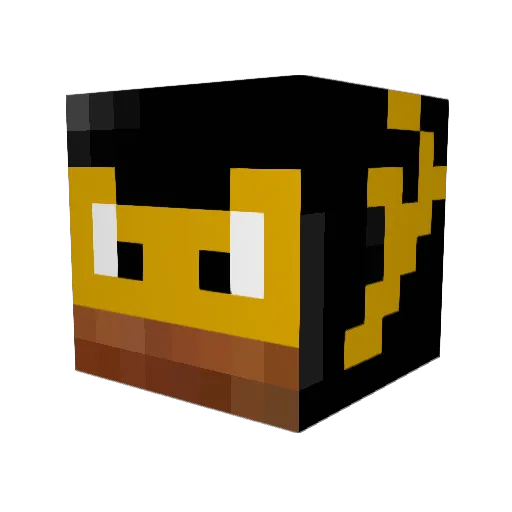 ashtonsims Minecraft avatar head, 3D render