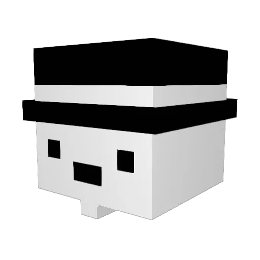 ashtunn Minecraft avatar head, 3D render