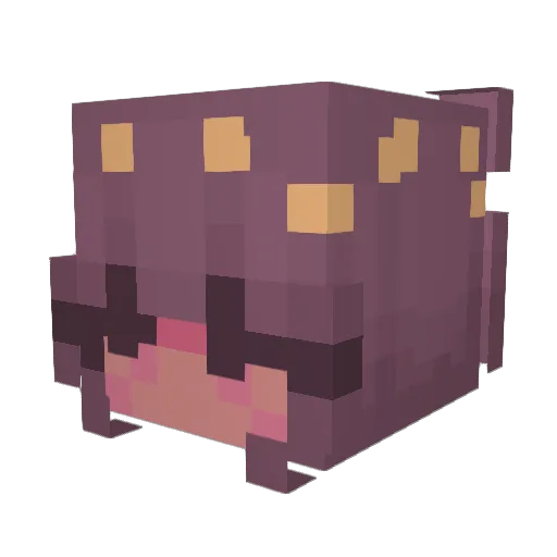ashwika Minecraft avatar head, 3D render