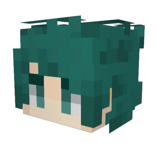 ashwood_blaize Minecraft avatar head, 3D render
