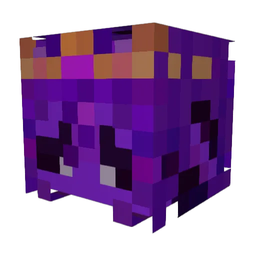 ashxq Minecraft avatar head, 3D render