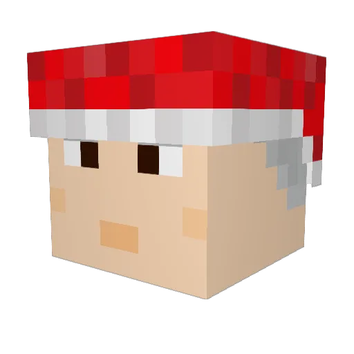 asiancatholic07 Minecraft avatar head, 3D render