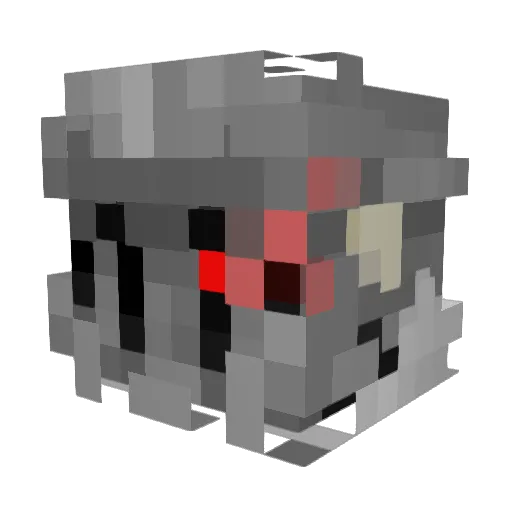 asiankoolaid Minecraft avatar head, 3D render