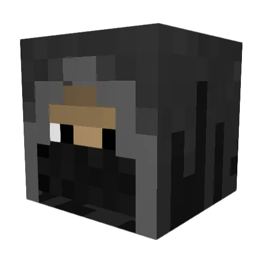 asianman97 Minecraft avatar head, 3D render