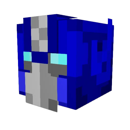 asim0307 Minecraft avatar head, 3D render