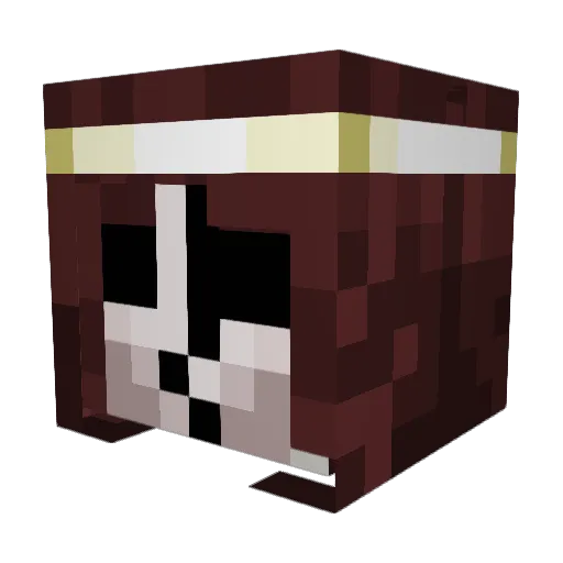 asivalo Minecraft avatar head, 3D render
