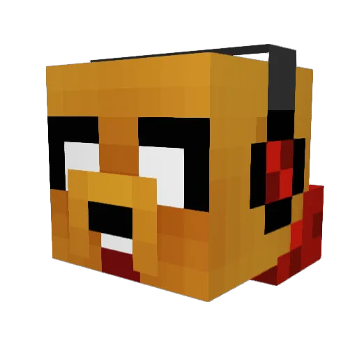 aske0989 Minecraft avatar head, 3D render