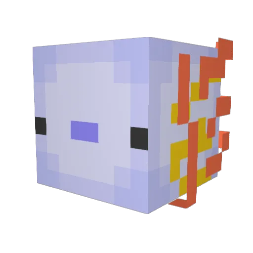 aso10 Minecraft avatar head, 3D render
