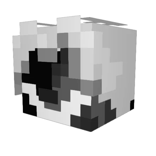 asoler104 Minecraft avatar head, 3D render