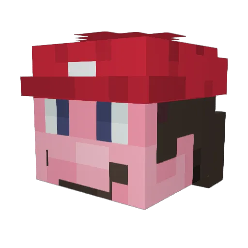 asooom301 Minecraft avatar head, 3D render