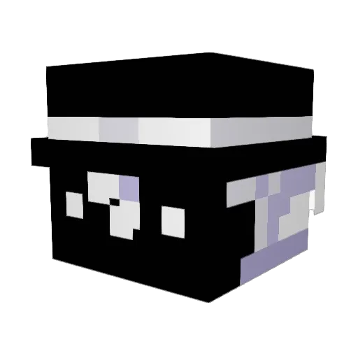 aspair Minecraft avatar head, 3D render