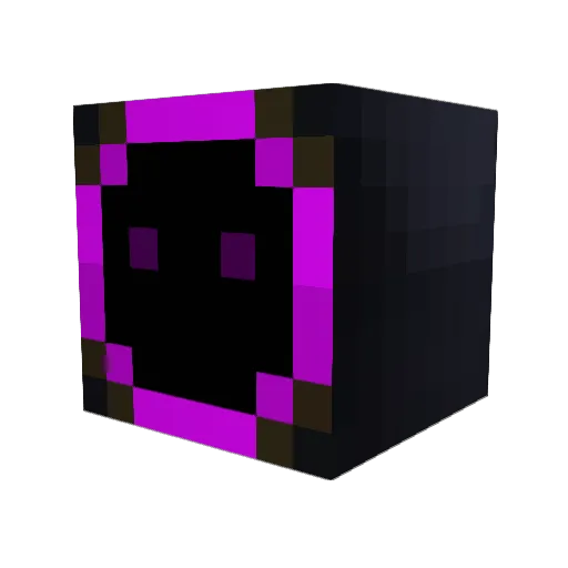 asparko Minecraft avatar head, 3D render