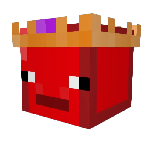 aspect966 Minecraft avatar head, 3D render