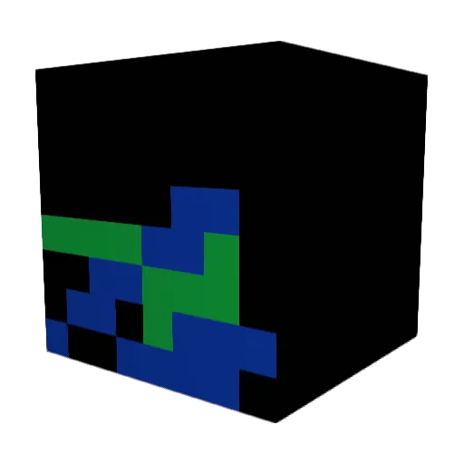 aspectVRZ Minecraft avatar head, 3D render
