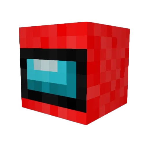 aspeedrunthing Minecraft avatar head, 3D render