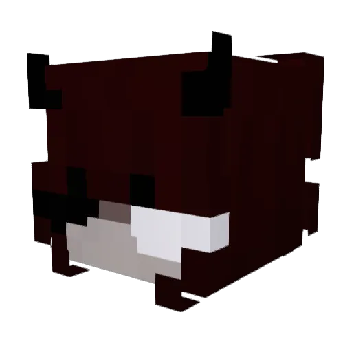 asphyxiaa Minecraft avatar head, 3D render