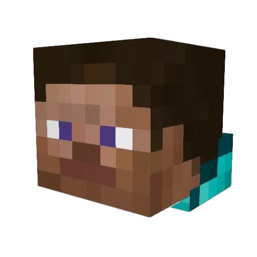aspirebeast4 Minecraft avatar head, 3D render