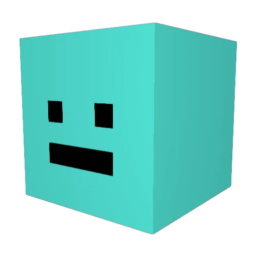 asr6 Minecraft avatar head, 3D render