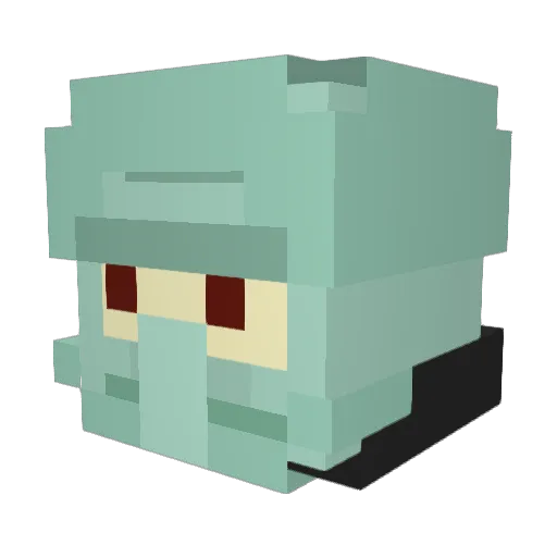assaad123 Minecraft avatar head, 3D render