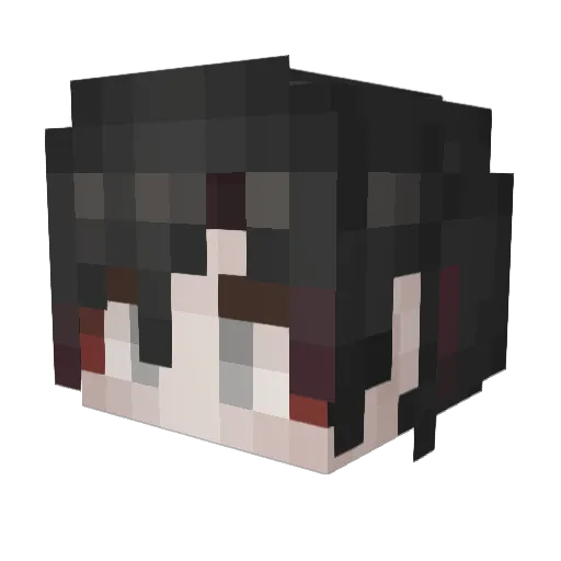 assasianEmpier Minecraft avatar head, 3D render