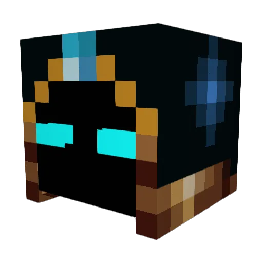 assassin20002 Minecraft avatar head, 3D render