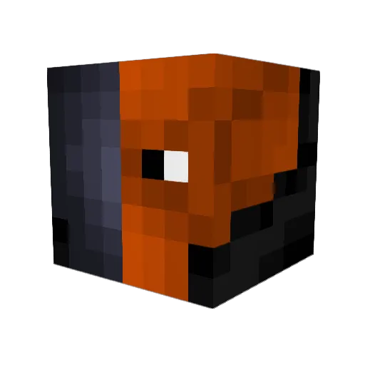 assassinatorlord Minecraft avatar head, 3D render