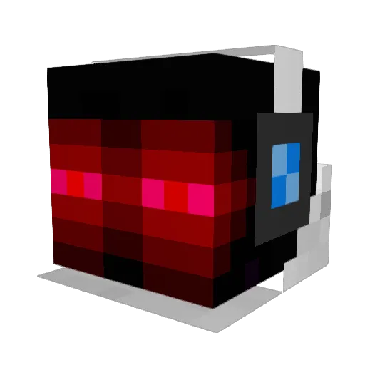 assassincrafter2 Minecraft avatar head, 3D render