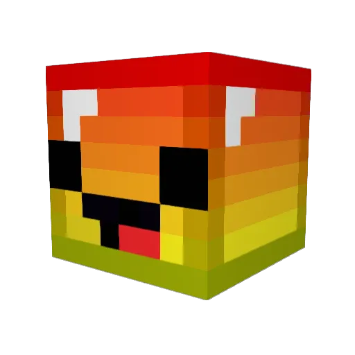 assassins11 Minecraft avatar head, 3D render