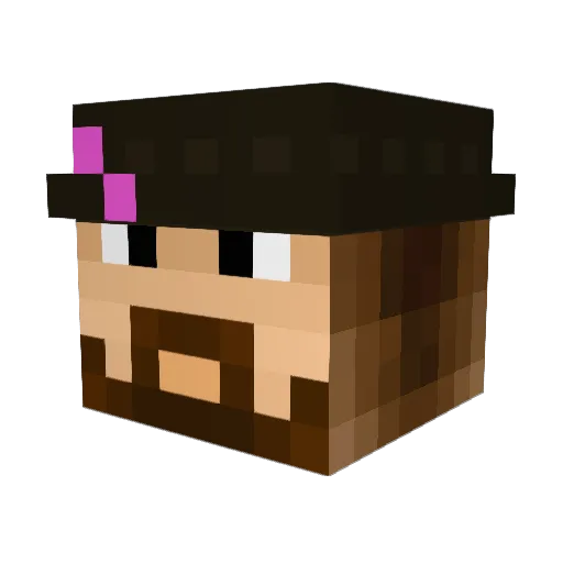 assgoblin76 Minecraft avatar head, 3D render