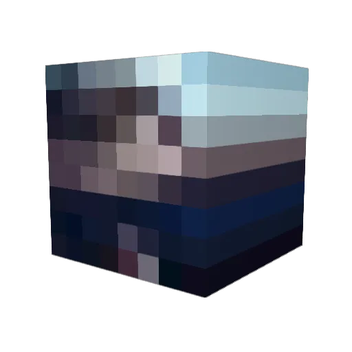asstwitch3 Minecraft avatar head, 3D render