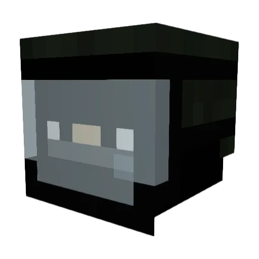 assult_solider Minecraft avatar head, 3D render