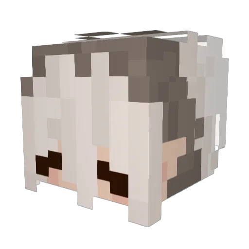 ast3r0se Minecraft avatar head, 3D render