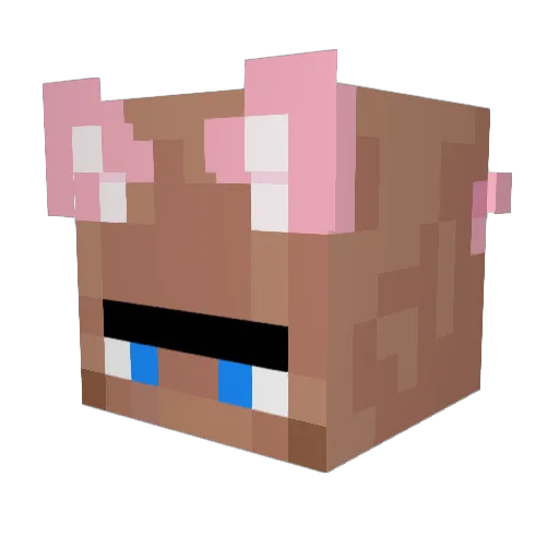 astarluckisreal Minecraft avatar head, 3D render