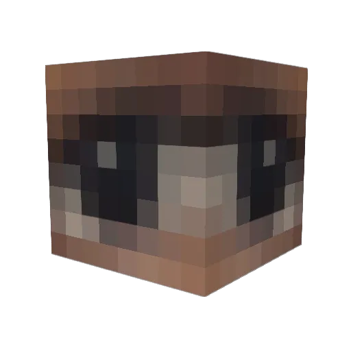 astejuanm Minecraft avatar head, 3D render