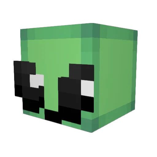 aster0pe Minecraft avatar head, 3D render