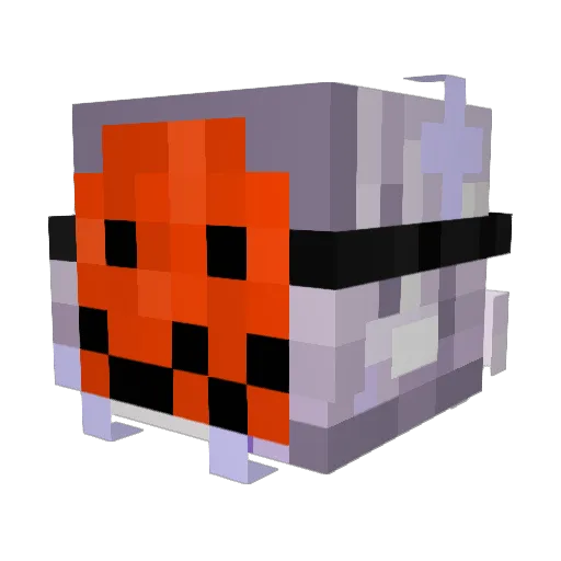 asterhi Minecraft avatar head, 3D render