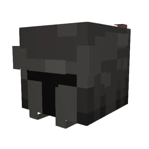 asteria66 Minecraft avatar head, 3D render