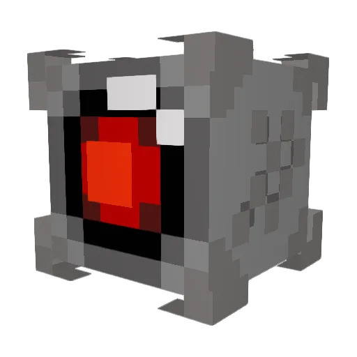 asterobiology Minecraft avatar head, 3D render