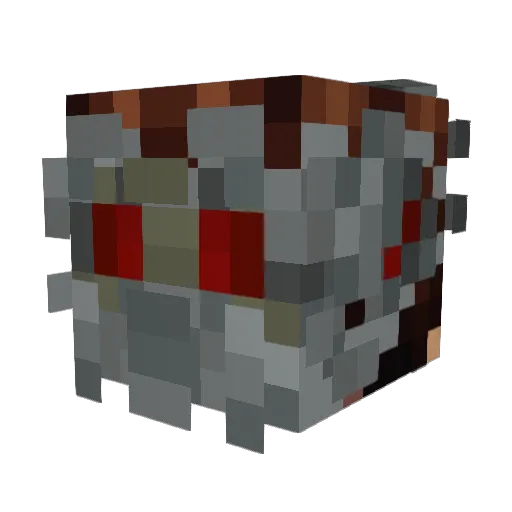 astian3160 Minecraft avatar head, 3D render