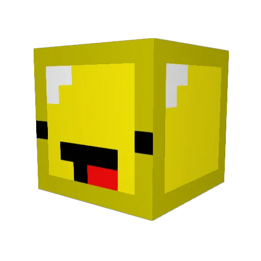 astl48 Minecraft avatar head, 3D render