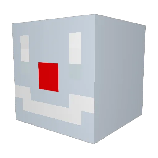 astrajae Minecraft avatar head, 3D render
