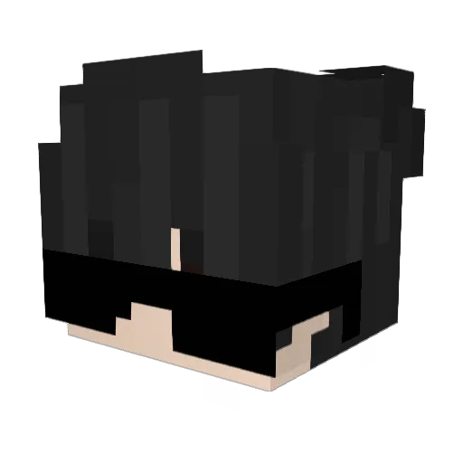astralTC Minecraft avatar head, 3D render