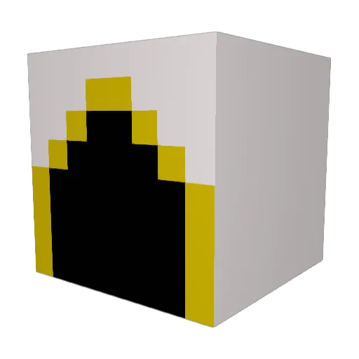astral_warrior Minecraft avatar head, 3D render