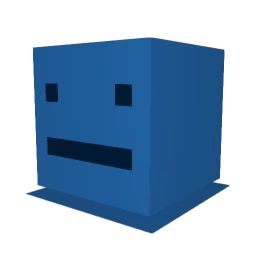 astralb Minecraft avatar head, 3D render