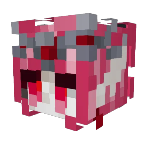 astralmonarch_xo Minecraft avatar head, 3D render