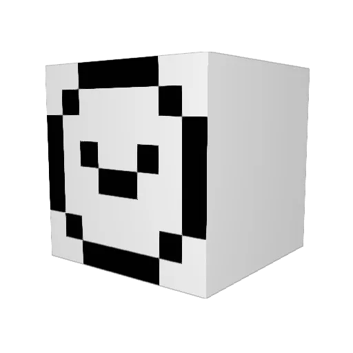 astrin Minecraft avatar head, 3D render