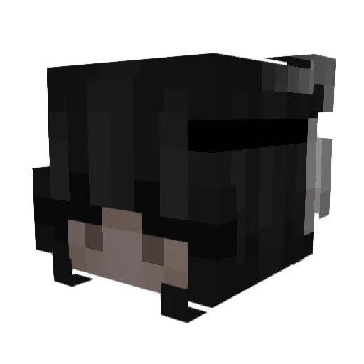 astrjxn Minecraft avatar head, 3D render